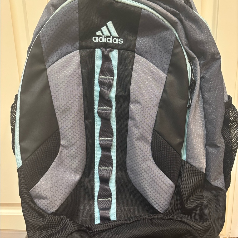 Adidas Black and Gray Backpack